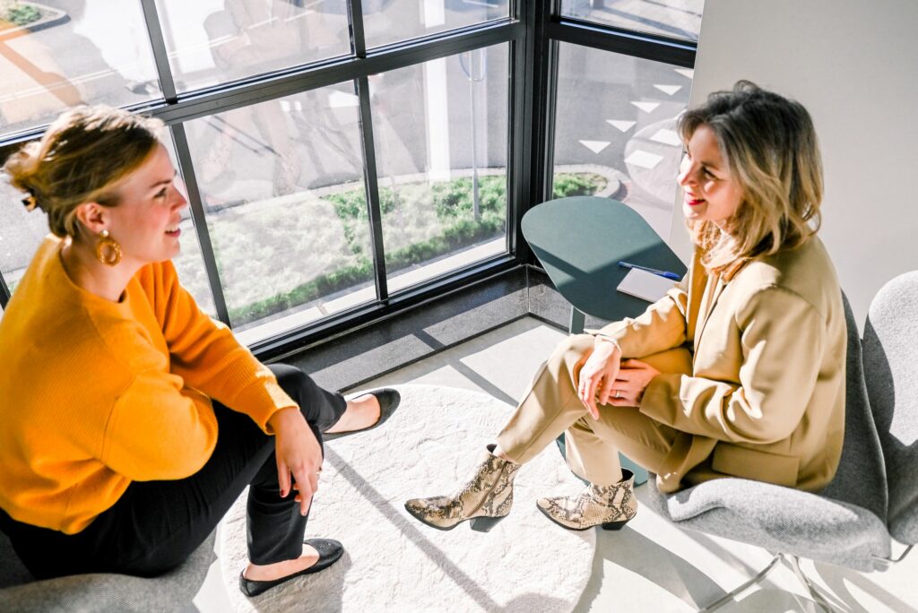Queetniet Coaching Rotterdam, één-op-één gesprek waarin loopbaanvragen mogen bestaan